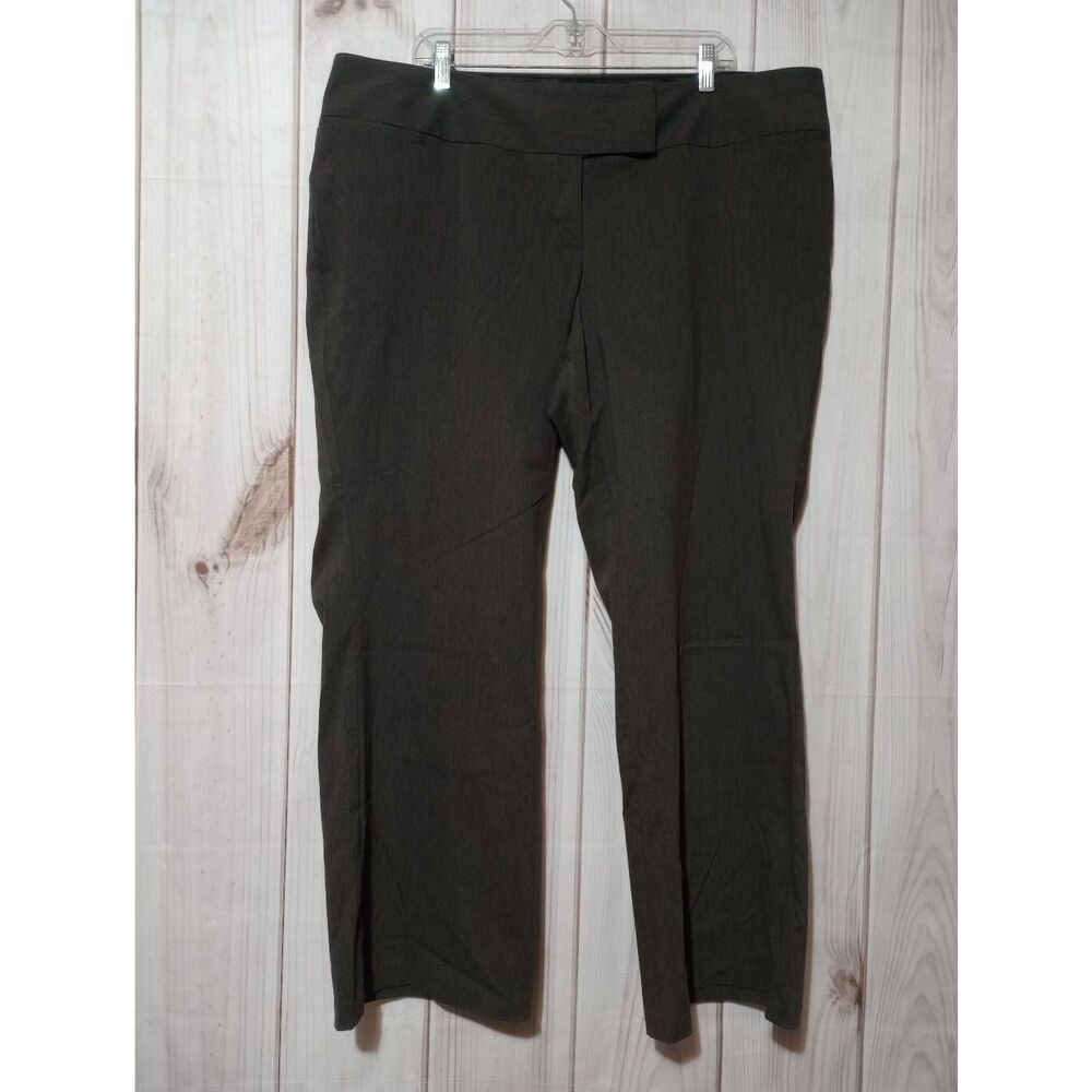 Torrid Pants Ladies 20‎ Slim Flared Leg Charcoal